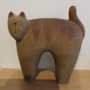 Beeld poes steen