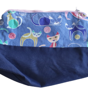 Tasje katoen donkerblauw