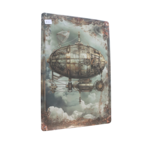 Decoratieplaat metaal Luchtballon steampunk