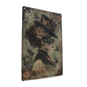 Decoratieplaat metaal Steampunk