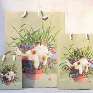 Cadeautasje Kim Haskins groen klein