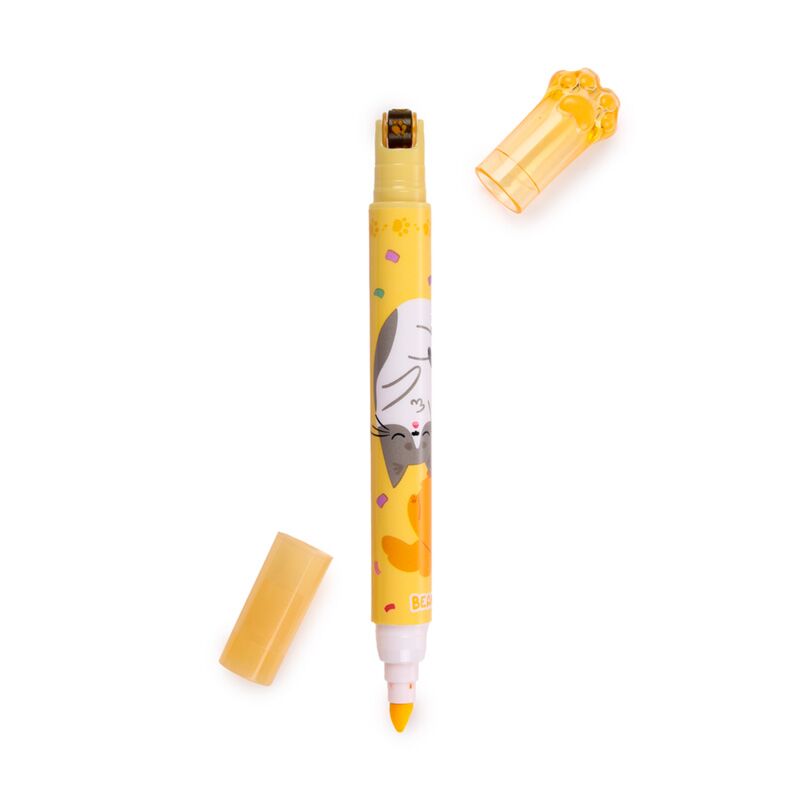 Markeerstift & Stempelwiel Pen 2-in-1 - Afbeelding 3