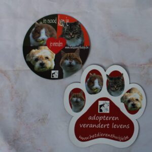 magneetsticker rond DT