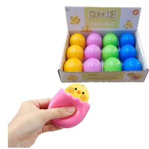 Knijpspeelgoed pop-out kuiken