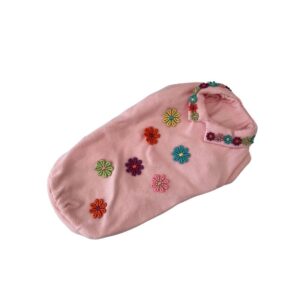 Jasje roze gebloemd