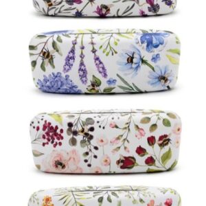 Brillendoos bloemen en bijen