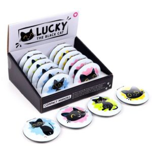 Make-up spiegeltje - Lucky de Zwarte Kat