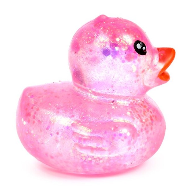 Knijpspeelgoed glitter-eend - Afbeelding 3
