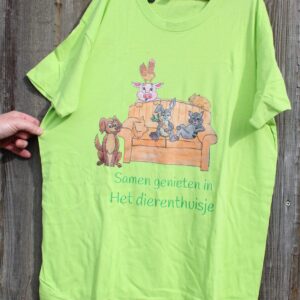 t-shirt DT groen